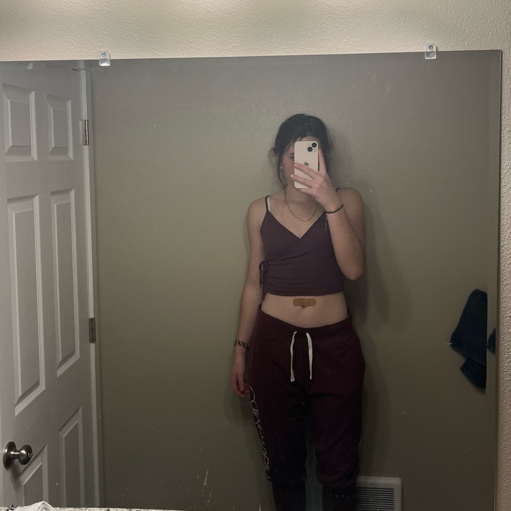 Maroon sweats